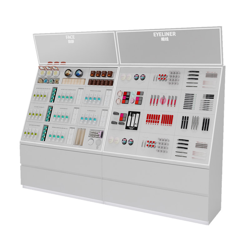 精品化妝品店貨架
